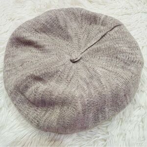 Braxton Beret Warm Lined Wool Angora Blend Knit Beret French Paris Hat OS